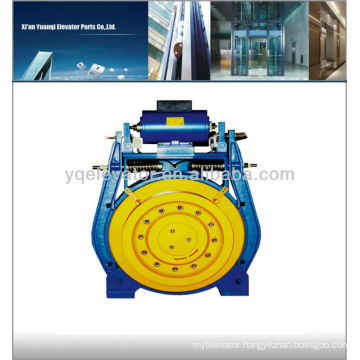 elevator gearless motor, elevator traction machine